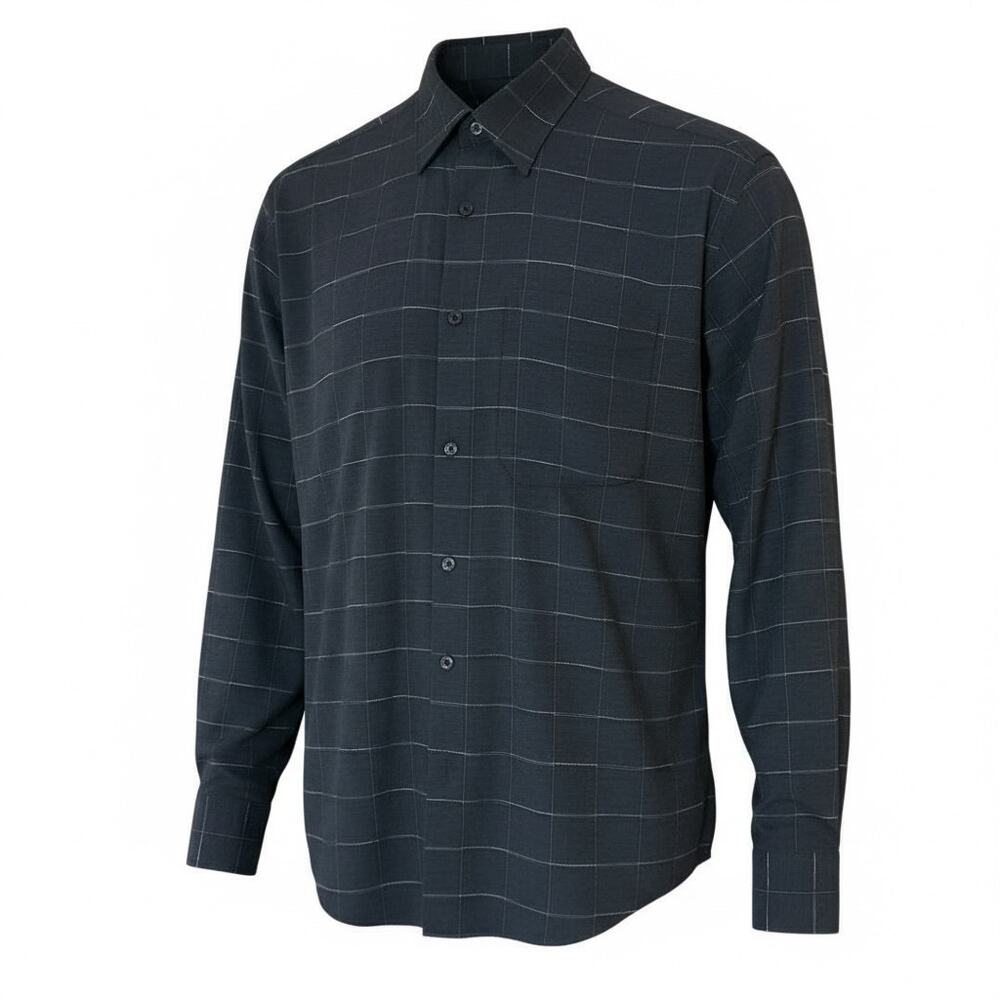 EUC Riscatto Portofino Italy Men’s Casual Button Front L/S Shirt Size Large